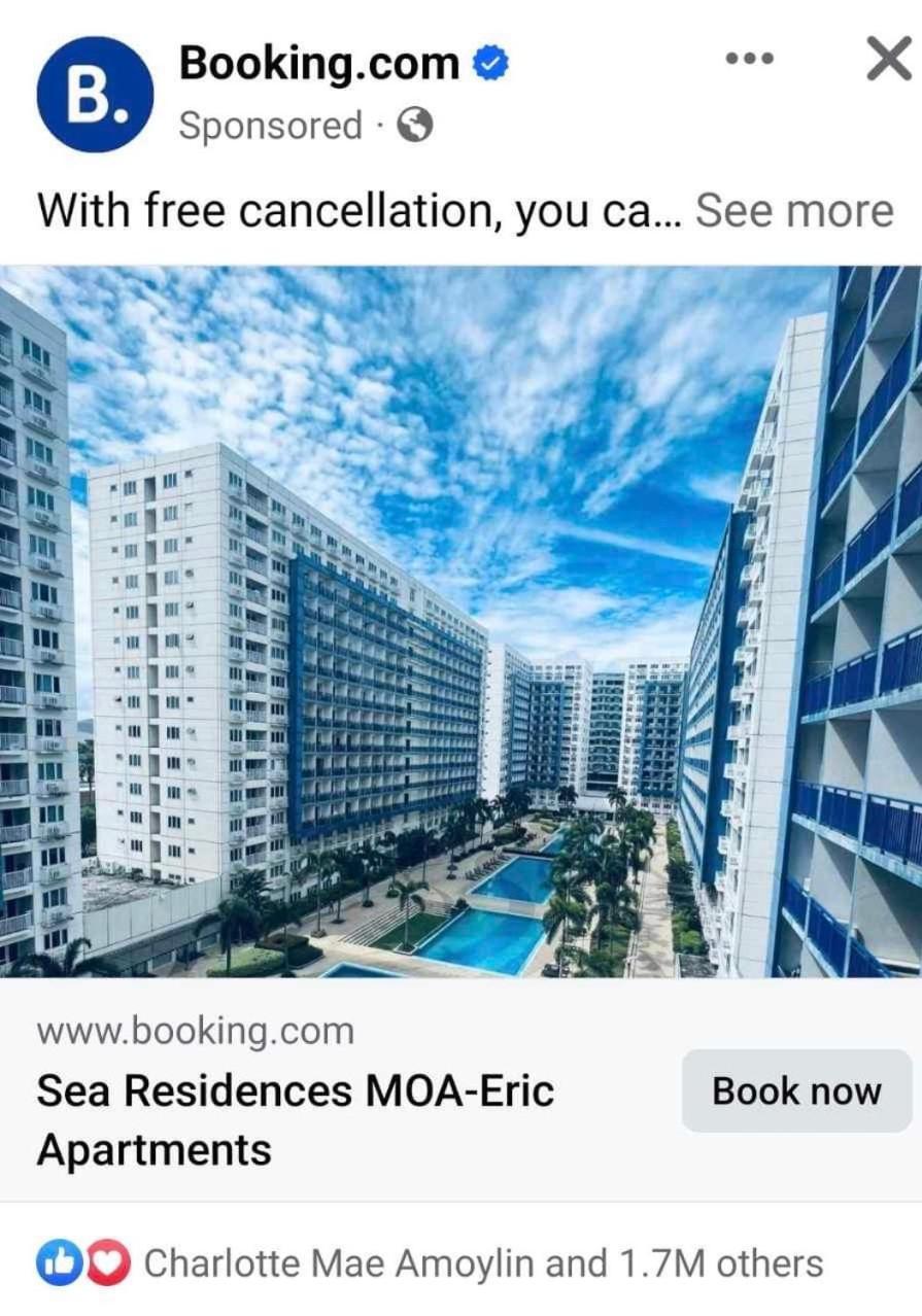 Sea Residences Moa-Eric Apartments Manila Esterno foto